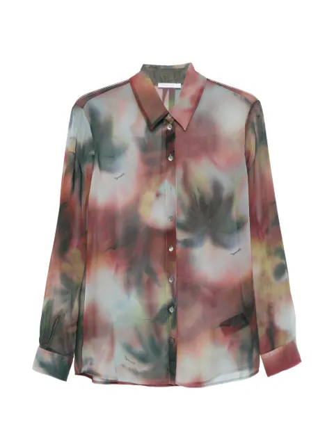 Patrizia Pepe faded print shirt Red 2C1715A746