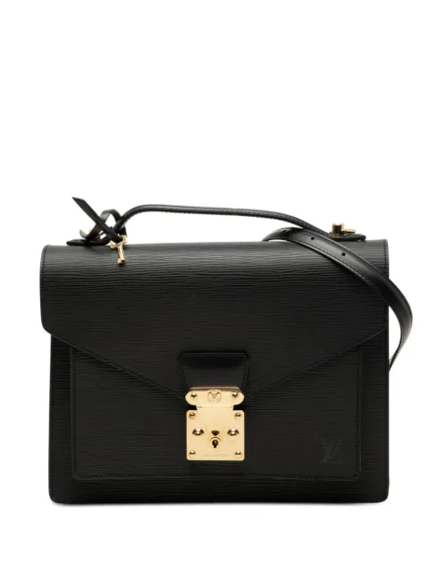 Louis Vuitton Pre-Owned 2002 Epi Monceau 28 satchel Black QXTOJNA5ZUCJSL1I