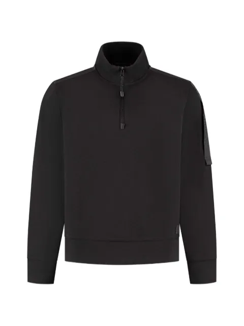 Parajumpers Ellingtone zip closure sweatshirt Black 26SMPMFLTZ020600