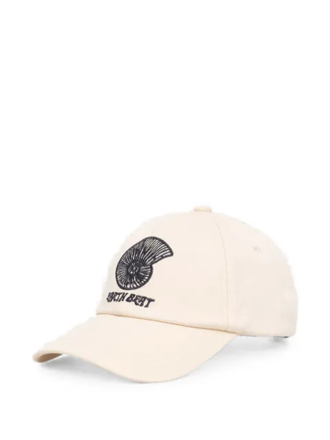 SAMSOE SAMSOE embroidered baseball cap Neutrals M24100002