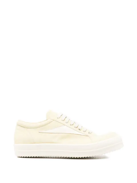 Rick Owens side stripe sneakers Neutrals RR01F2897LVSCOX