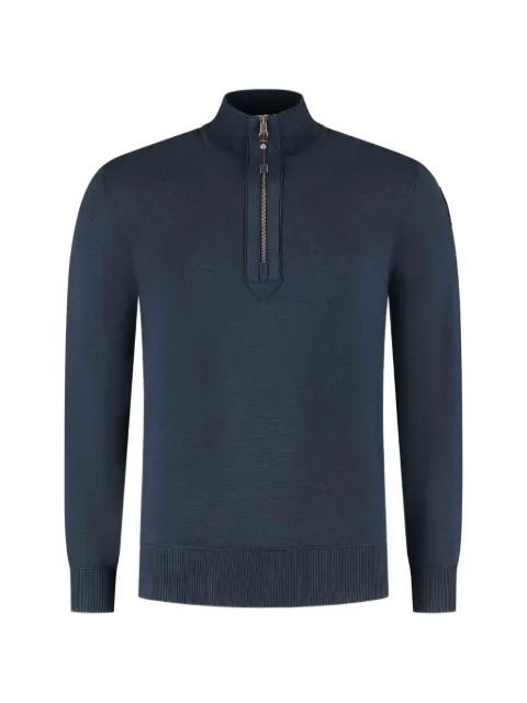 Parajumpers Scoe zip closure sweater Blue 26SMPMKNKC0
