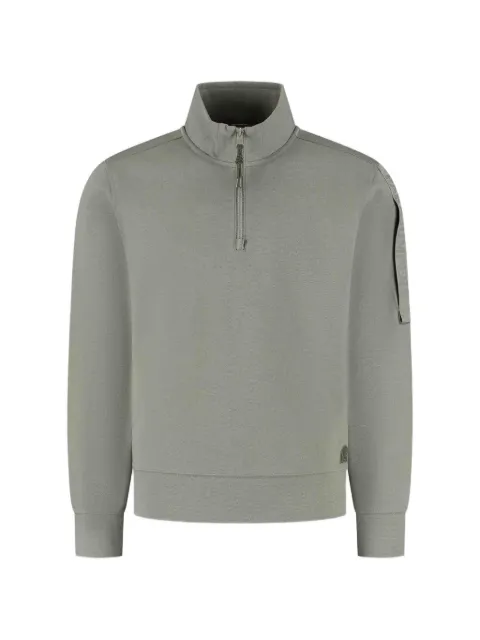 Parajumpers Ellingtone zip funnel-neck sweatshirt Grey 26SMPMFLTZ020274