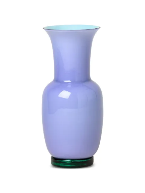 Venini Opalino flared-neck vase Purple FO370622000O0BU0