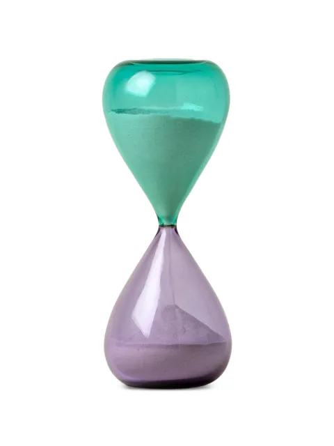 Venini Clessidra hourglass Green FO342006000I0BU1