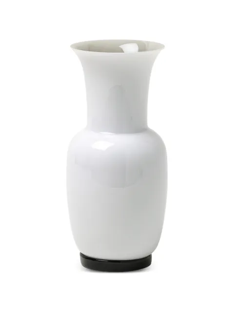 Venini Opalino contrast-base vase White FO370622000O0BVP
