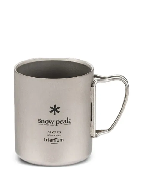Snow Peak Ti-Double 450 titanium mug Grey MG152