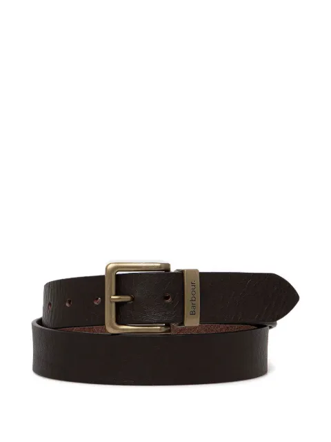 Barbour Blakely buckle belt Brown MAC0208