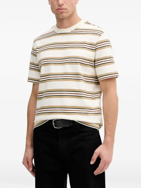 Barbour Sandwick striped T-shirt Neutrals MTS1530
