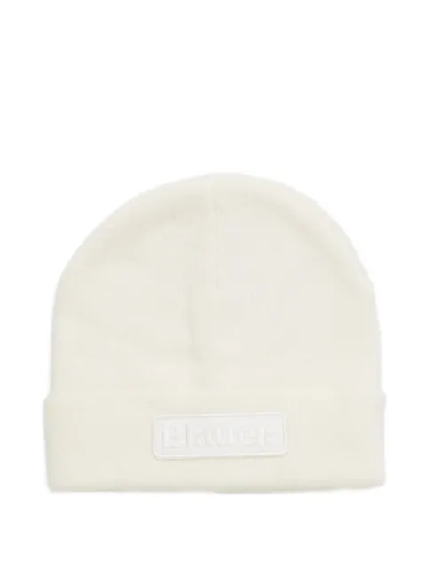 Blauer Cheshire logo-patch beanie hat Neutrals 25BLUA05299