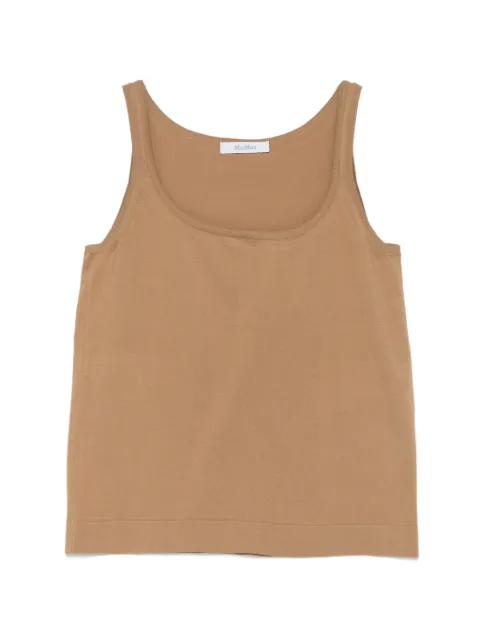 Max Mara Pumano scoop-neck tank top Neutrals 2611361089600