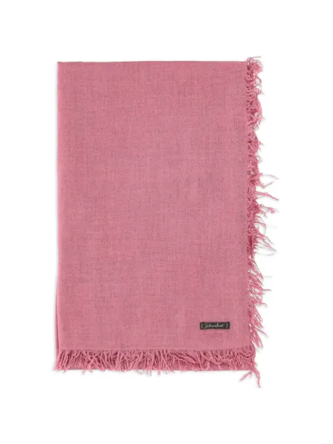 Faliero Sarti Enrica fringed scarf Pink 000451264