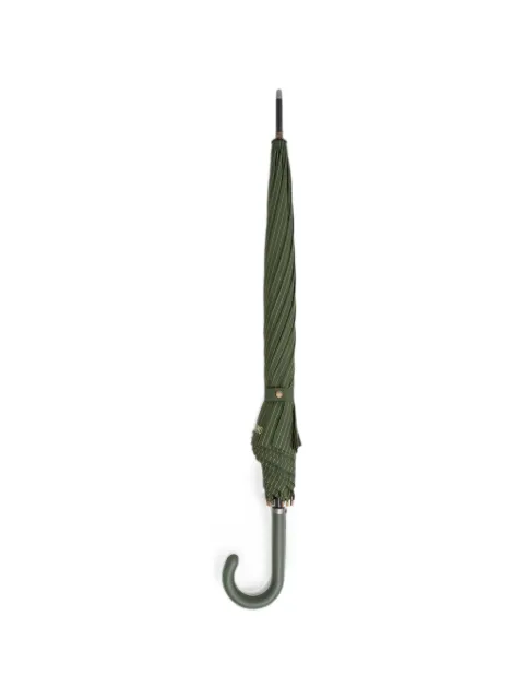 Moschino pinstripe-pattern umbrella Green 8509AUTO