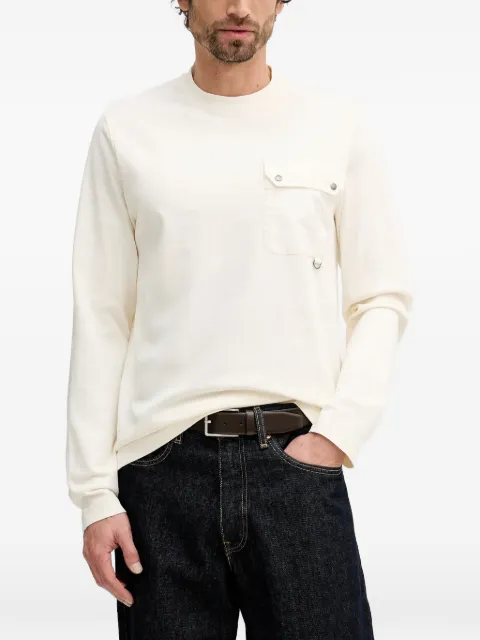 Barbour Leazes LS long-sleeve T-shirt Neutrals MTS1542