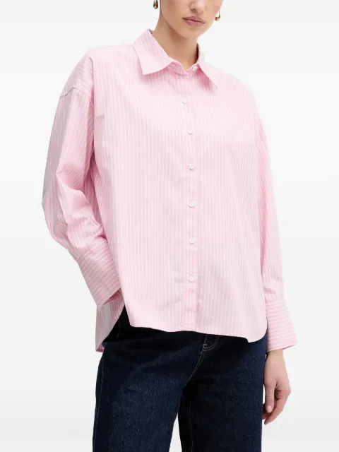 Barbour Rosie striped shirt Pink LSH1721