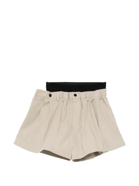 ALAINPAUL hanging worwear shorts Neutrals S5WSO04