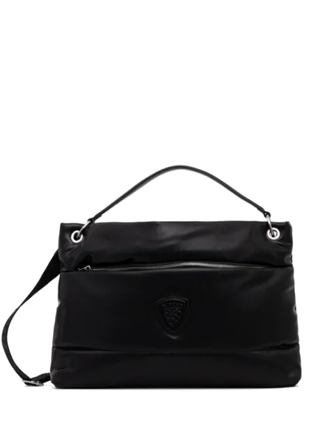 Blauer logo-detail shoulder bag Black ENVEL01