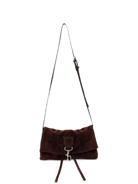 RADICA STUDIO La Bisaccia suede shoulder bag Brown LABISACCIASUEDE082S
