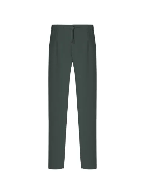 Giorgio Armani single-pleat trousers Green GM001625TE10954