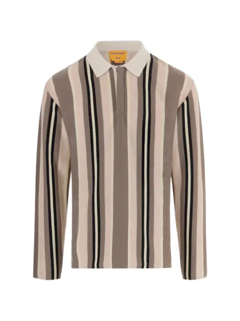Guest In Residence Striped Rugby polo shirt Neutrals M33110JLCYPCO