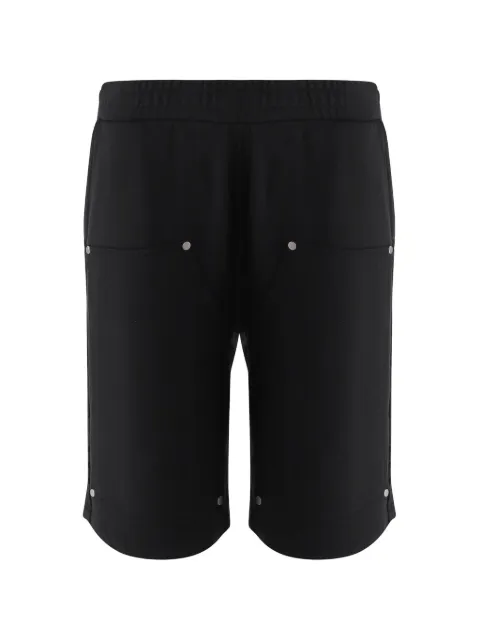 44 LABEL GROUP Casual studded-pocket cotton shorts Black B0030617FA583099