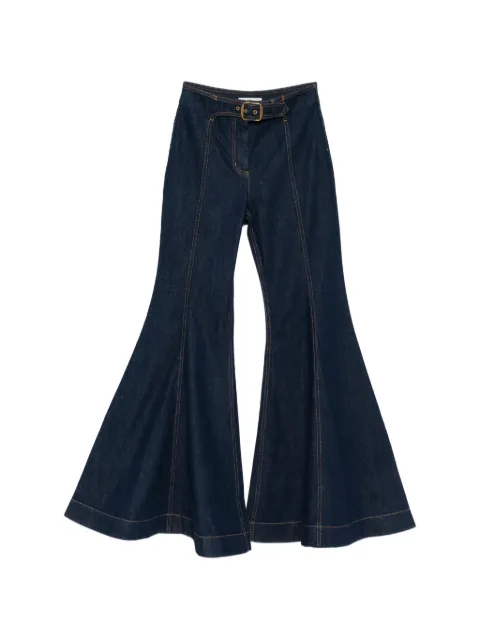 ZIMMERMANN Luna belt-detail jeans Blue 7725PS261
