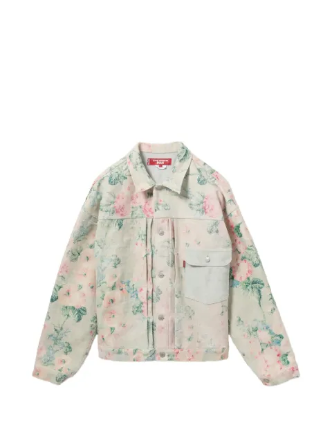 Junya Watanabe MAN x Levi's rose-print jacket Neutrals WQJ204