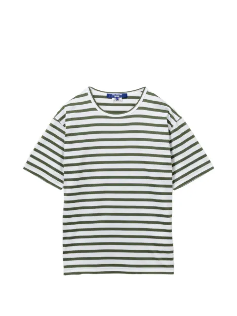 Junya Watanabe MAN striped T-shirt Green WQT015
