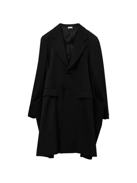 Comme des Garçons Homme Plus Single-breasted wool coat Black CDXOCPQJ041MQBKX00L