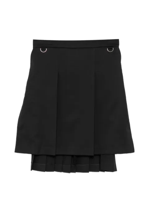 Undercover pleated mini skirt Black UC2E46014