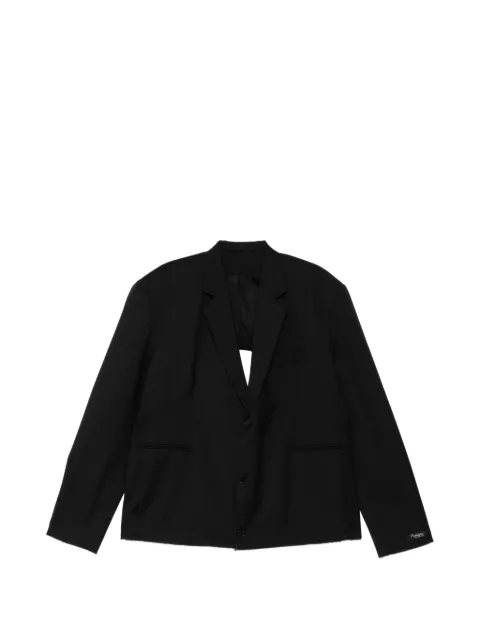 PROTOTYPES open back blazer Black PT08JA01USBK