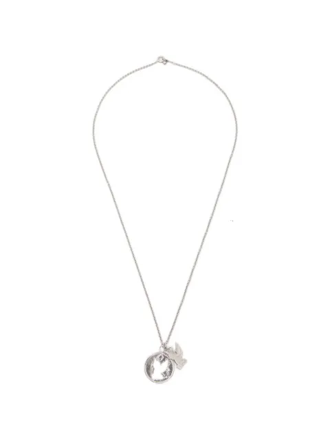 MASU Angel Hole Coin necklace Silver M25F9OJ012