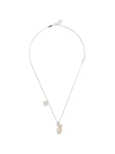 YVMIN Paradise Bear necklace Silver 25187WHT00NN