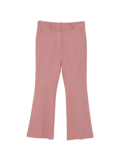 Circolo 1901 textured trousers Pink FD3841