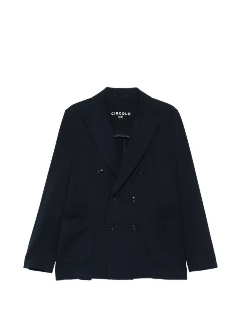 Circolo 1901 double-breasted blazer Blue CN5187