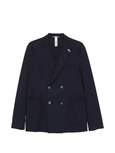 DISTRETTO 12 D.B. Active pocket jacket Blue C6UGA2357T0154DD00