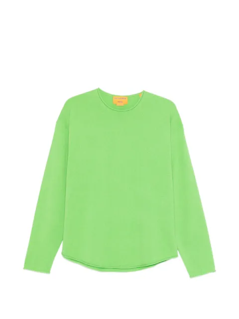 Guest In Residence crew-neck cashmere sweater Green U10110JL