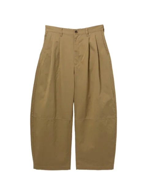 Comme des Garçons Homme wide-leg trousers Brown HQP022
