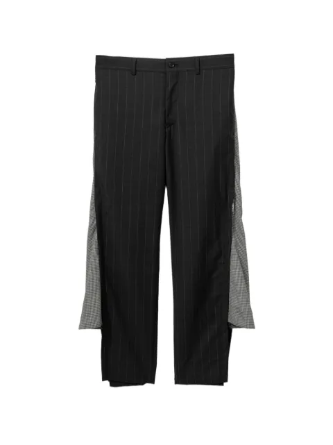 Comme des Garçons Homme Plus pinstripe trousers Grey PQP028