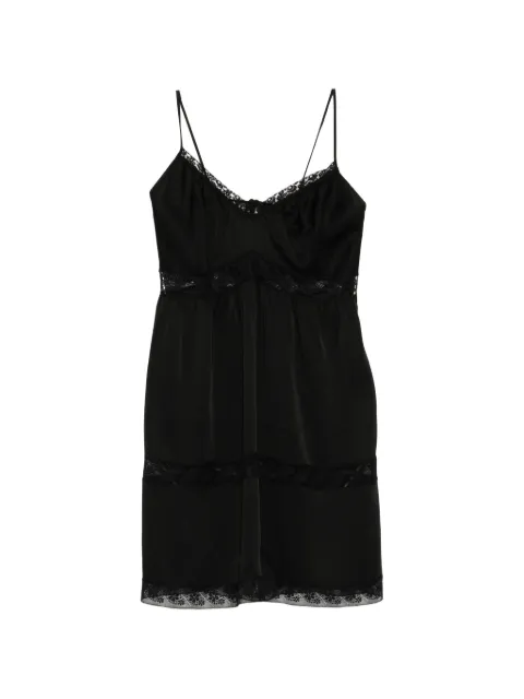 Dice Kayek lace-trimmed slip dress Black SS26R286