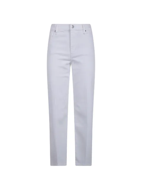 FRAME The Mellow wide-leg jeans White 2028238
