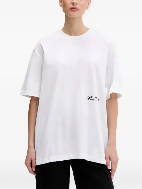 Karl Lagerfeld Jeans short-sleeve T-shirt White B1W17059100