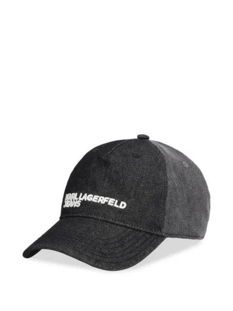 Karl Lagerfeld Jeans two-tone baseball cap Grey B1W330541IN