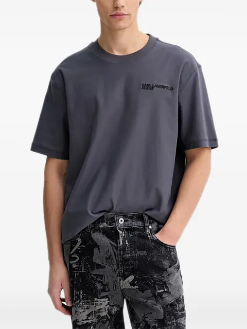 Karl Lagerfeld Jeans logo T-shirt Grey B1M170722IE