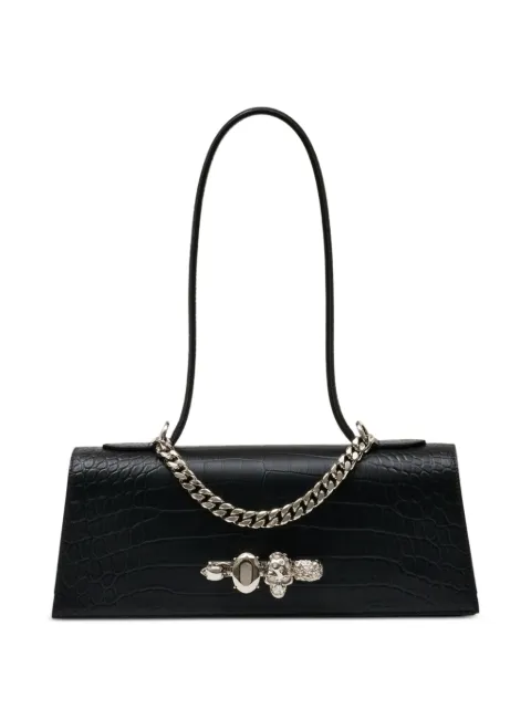 Alexander McQueen Jewelled tote bag Black 8661371HBT2