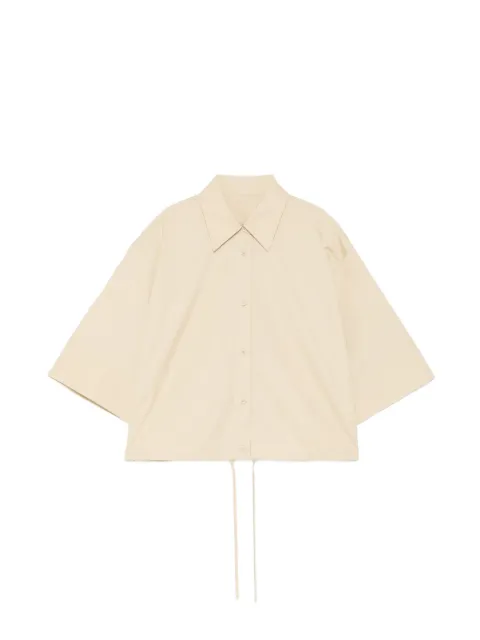 LESS cropped poplin shirt Neutrals 2Q4214670