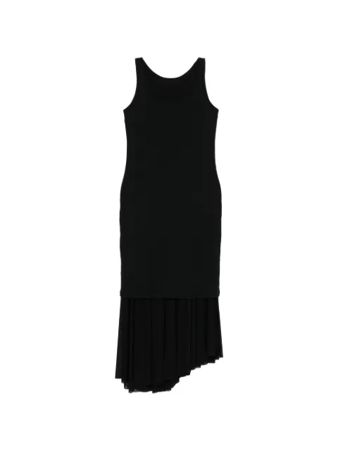 JNBY asymmetric-hem dress Black 5Q4G21650