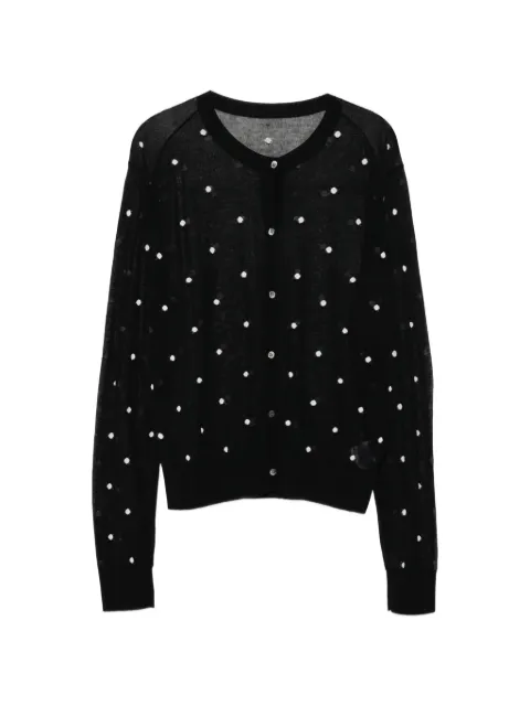JNBY polka-dot cardigan Black 5Q3313900