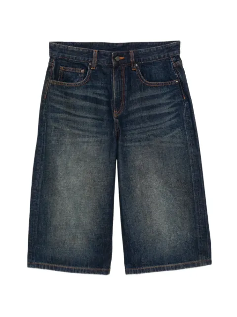 JNBY Vintage Wash Distressed shorts Blue 5Q4E11010