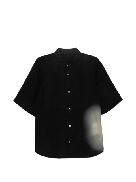 CROQUIS polo collar short sleeve shirt Black 9Q4210500